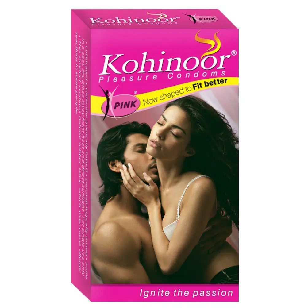 Kohinoor Pink Small Fit Condom (India) 10pc 10pc