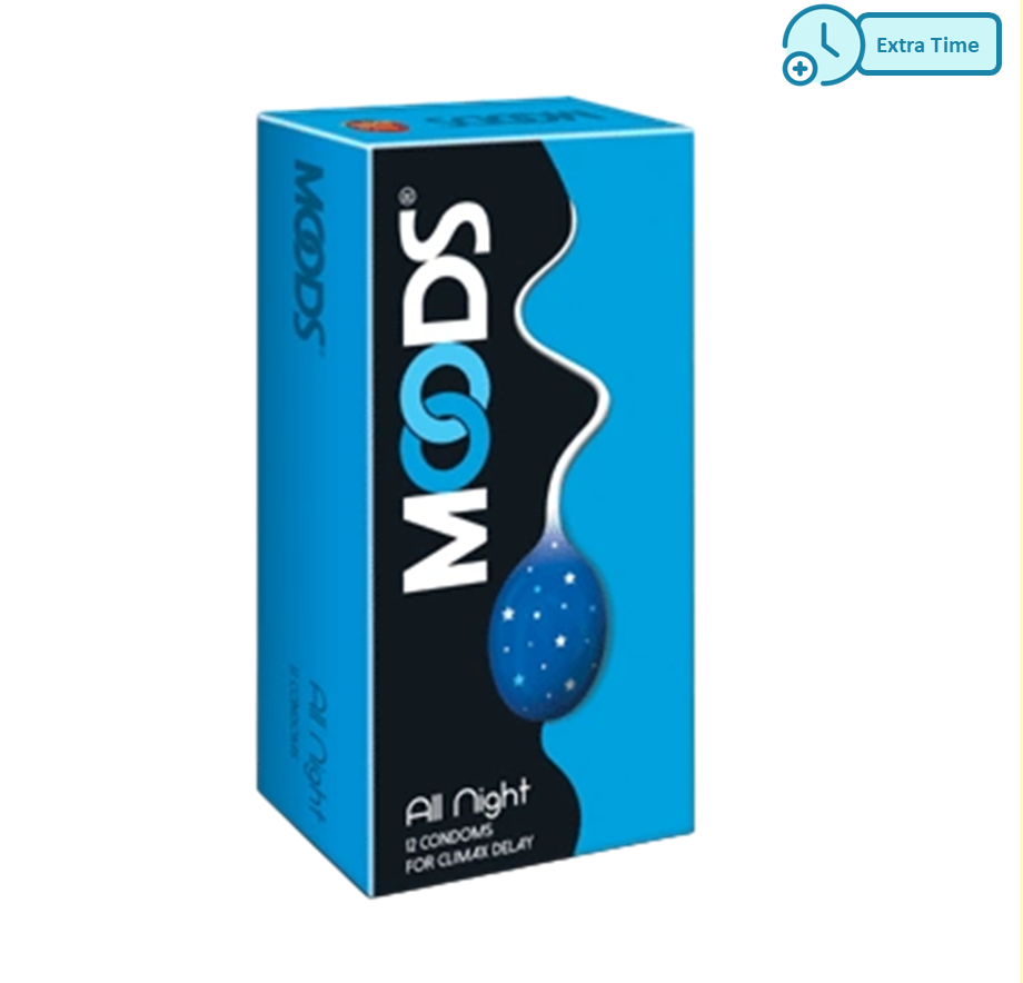 Moods Panache All Night Condom for Climax Delay 12pc 12pc