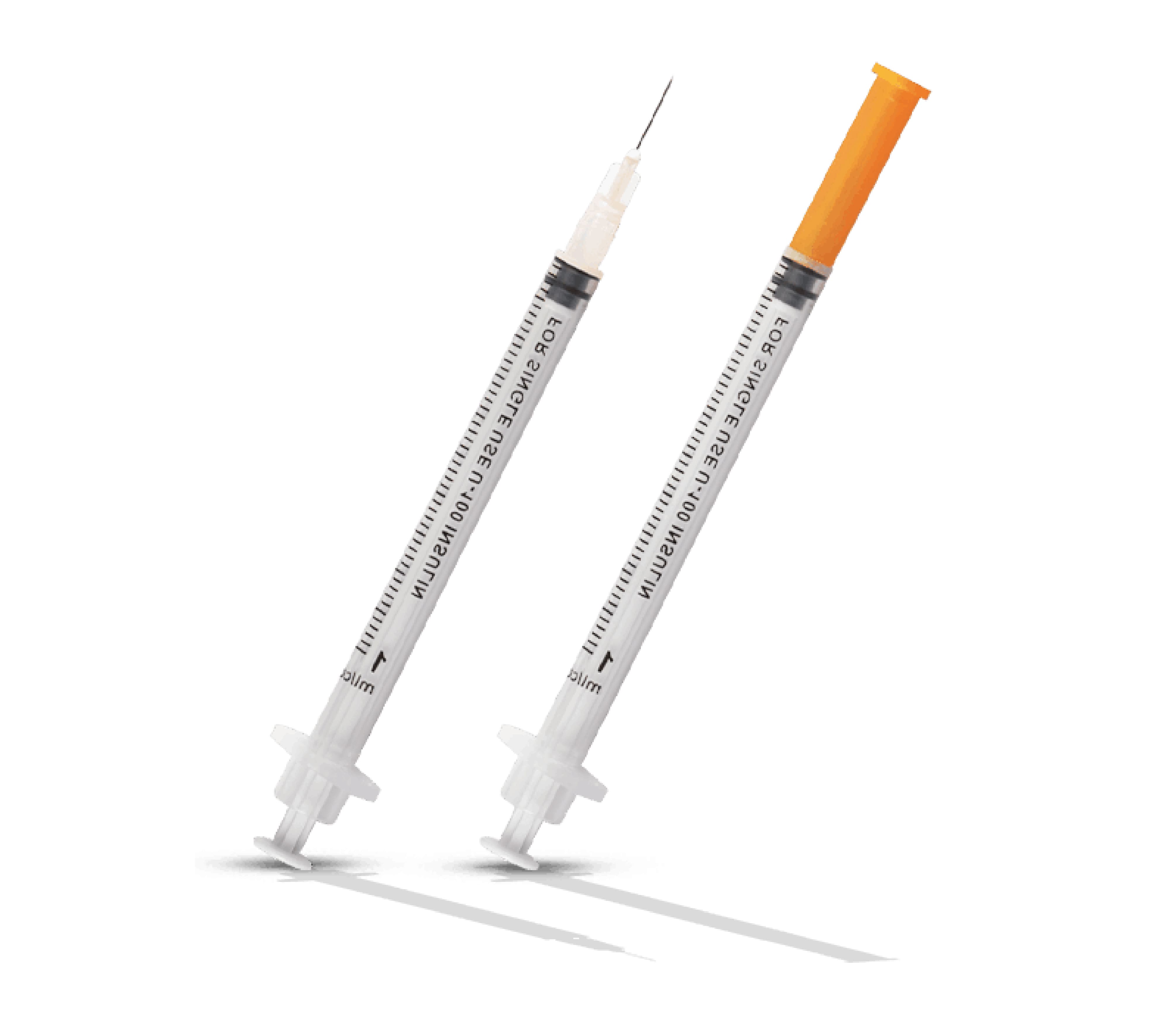 Getwell Insulin Syringe 100IU 1 ml