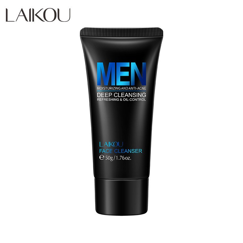Laikou Men Deep Cleansing Refreshing & Oil Control Face Cleanser 50g 50g