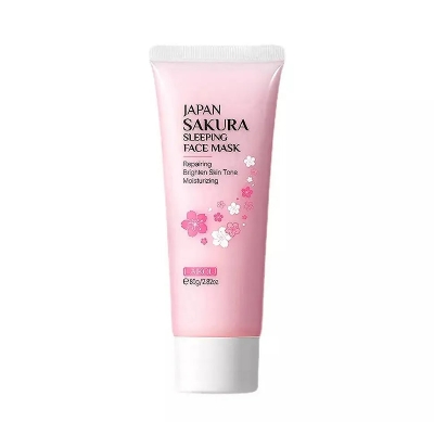 Laikou Japan Sakura Sleeping Face Mask 80g 80g