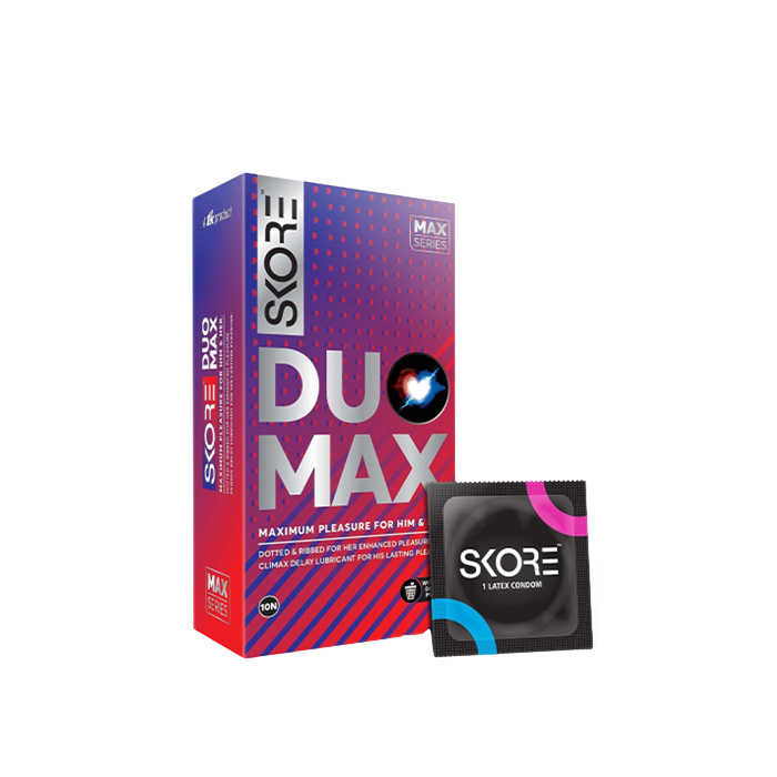 Skore Duo Max Condom 10pc 10pc