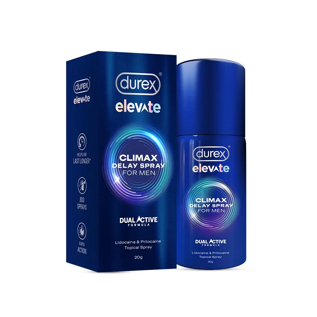 Durex Elevate Climax Delay Spray for Men 20g 20g