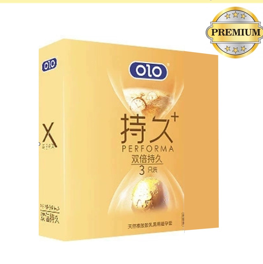 Olo Double Lasting Performa Condom 3pc 3pc