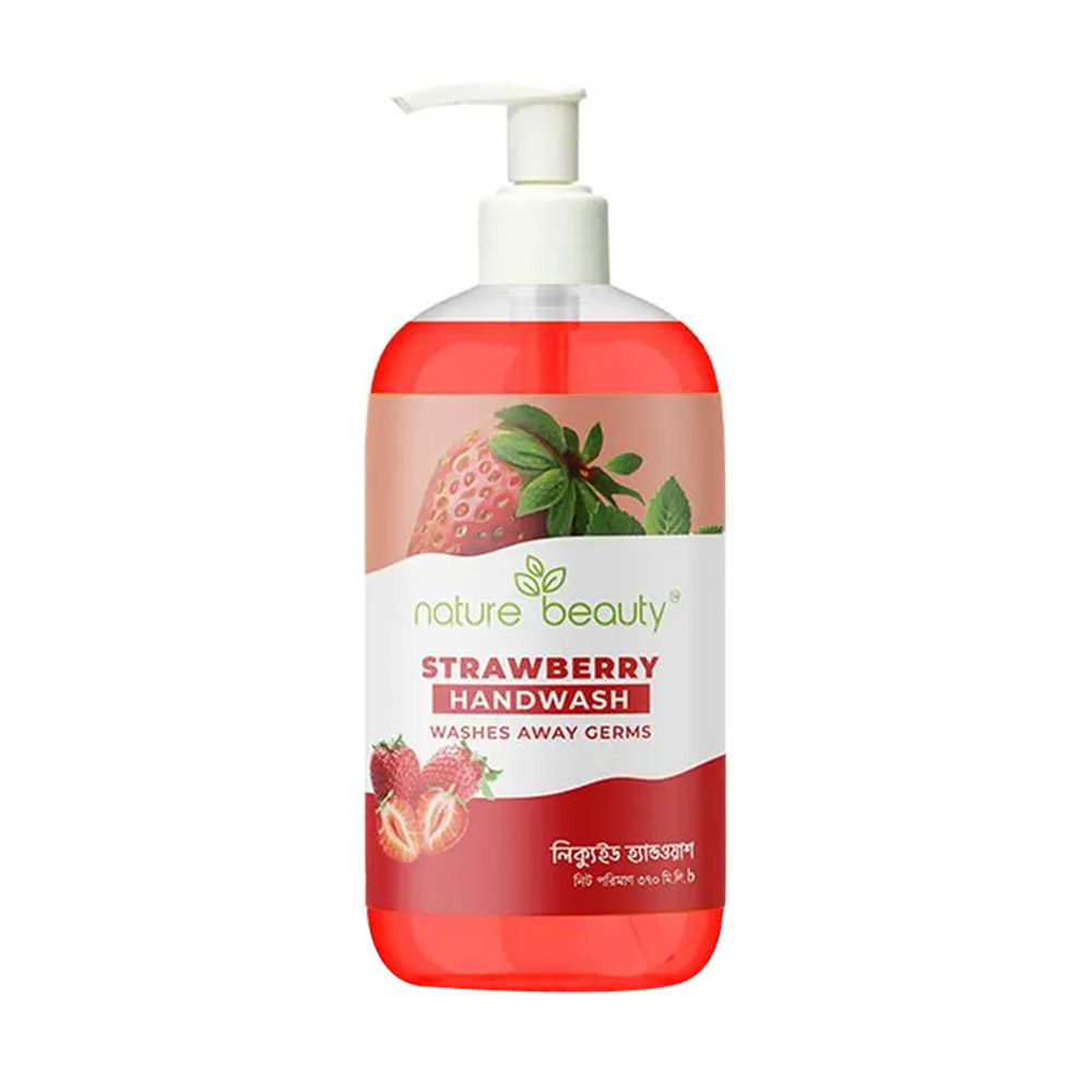 Nature Beauty Strawberry Hand Wash 370ml 370ml