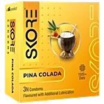 Skore Pinacolada 1500+ Dotted Condom 3pc 3pc