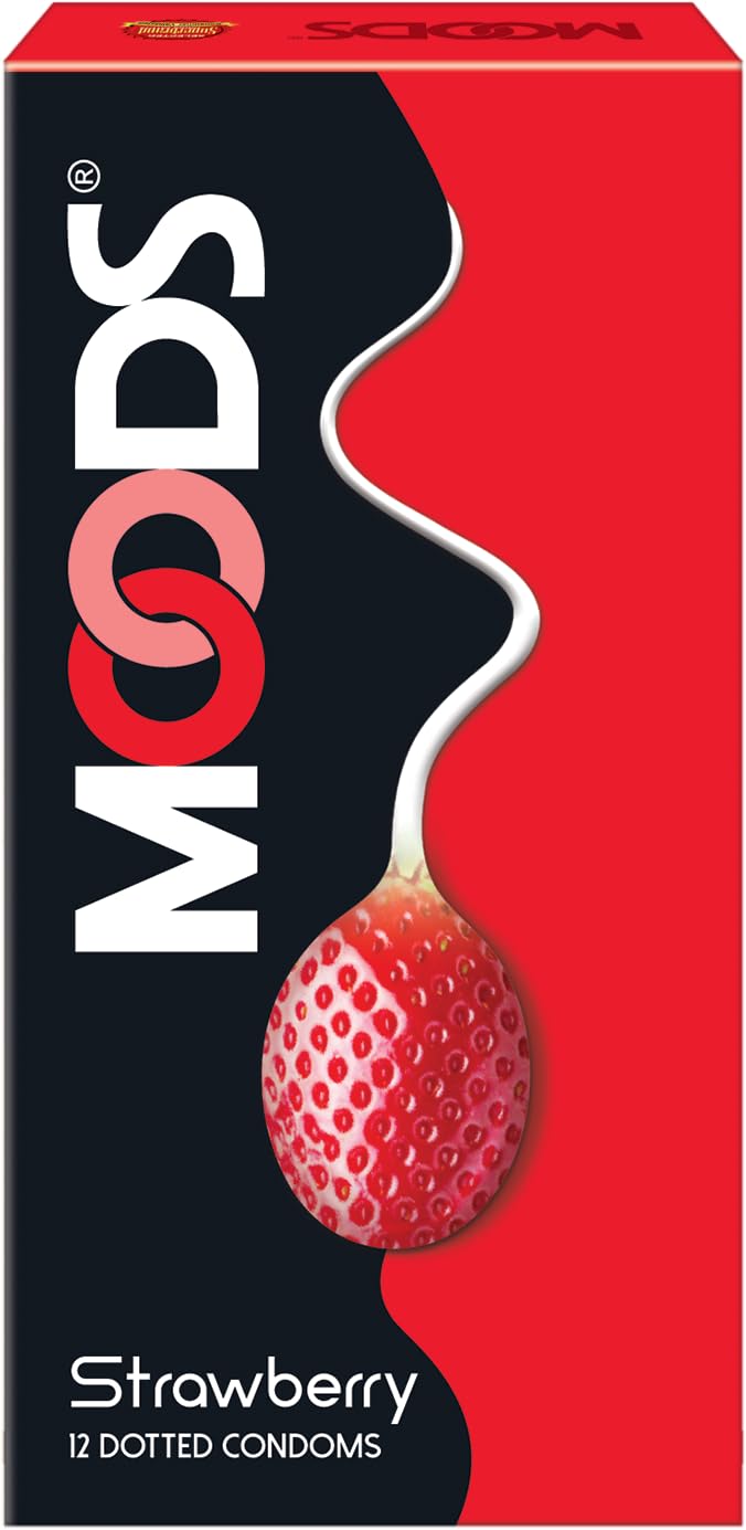 Moods Panache Strawberry Condom 12pc 12pc