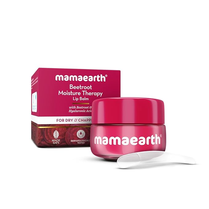 Mamaearth Beetroot Moisture Therapy Lip Balm for Dry & Chapped Lips 15g 15g