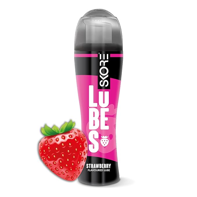 Skore Lube Strawberry Water Based Lubricant 50ml 50ml
