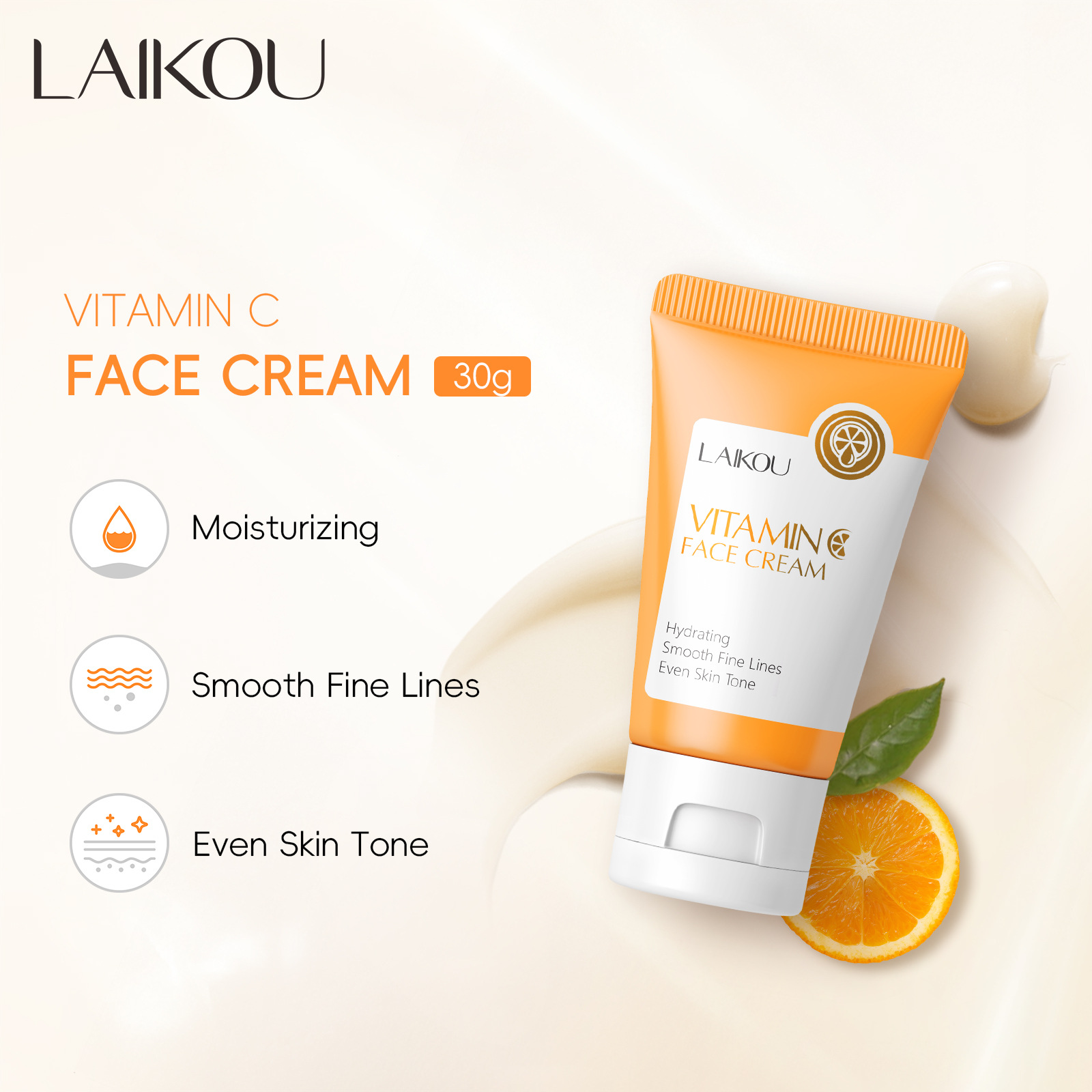 Laikou Vitamin C Face Cream 30g 30g