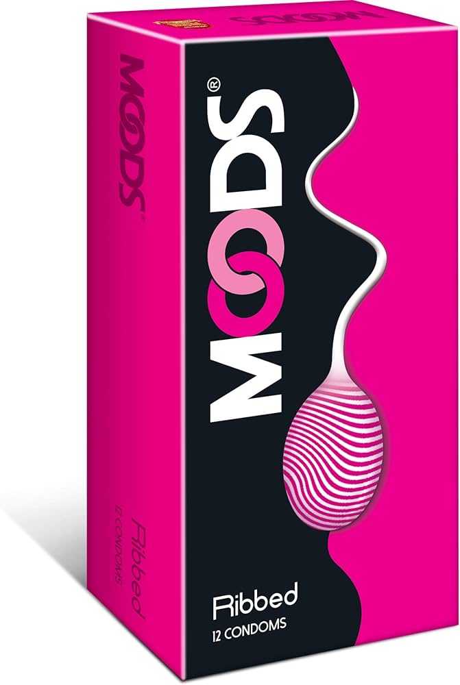 Moods Panache Ribbed Condom 12pc 12pc