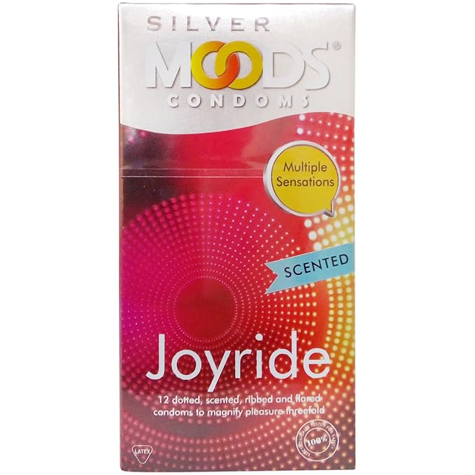 Moods Silver Joyride Multiple Sensation Condom 12pc 12pc
