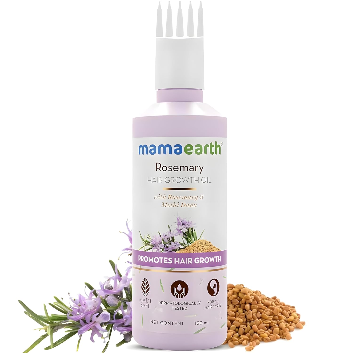 Mamaearth Rosemary Hair Growth Oil with  Methi Dana 150ml 150ml