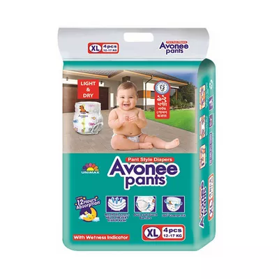 Avonee Pant Style Diaper XL 4s (12-17kg)
