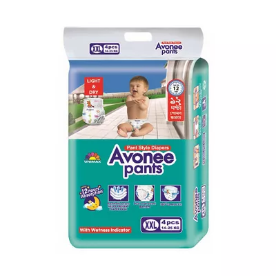 Avonee Pant Style Diaper XXL 4s (14-25kg)