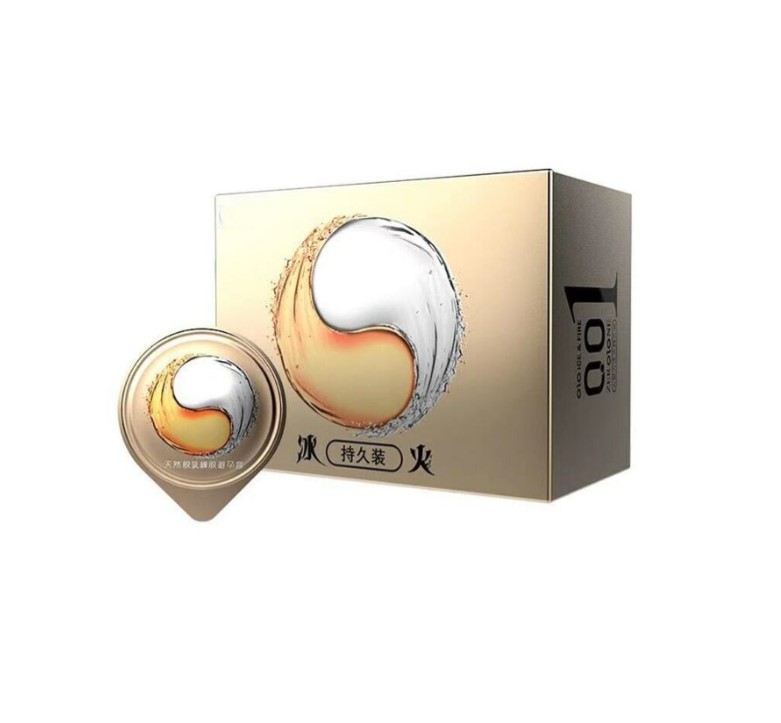 Olo Ice & Fire Ultra Thin 0.01mm Condom 10pc 10pc