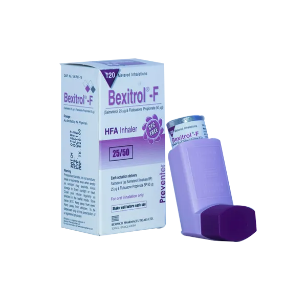 Bexitrol F 25 mcg+50 mcg
