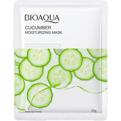 Bioaqua Cucumber Sheet Mask for All Skin Types 25g 25g