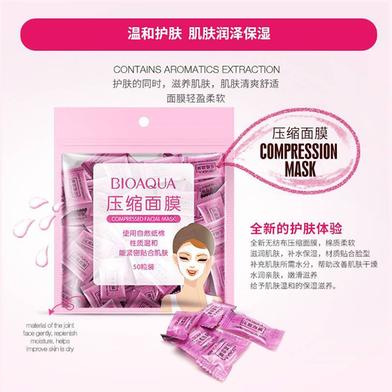 Bioaqua Compressed Facial Mask for All Skin Types 1 pcs 1s pack