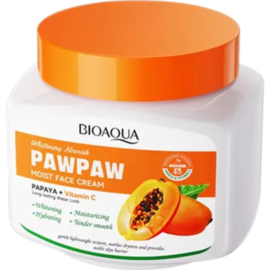 Bioaqua Pawpaw Papaya Vitamin C Face Cream for Whitening & Nourishing Skin 300g 300ml