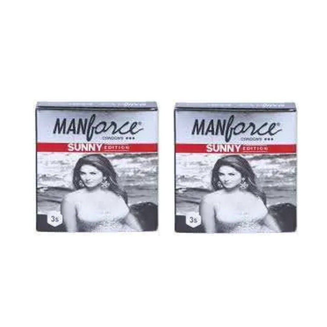 Manforce Sunny Edition Condom 3pc Buy 1 Get 1 3pc