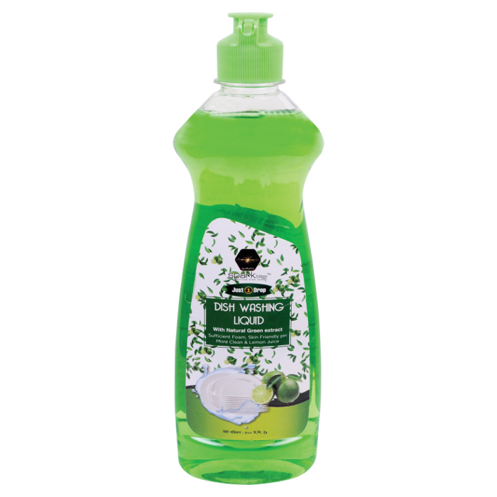 Sparkbliss Green Lemon Dishwashing Liquid 500 ml