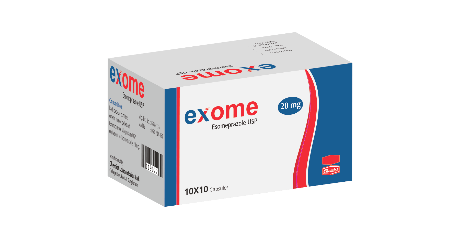 Exome 20 mg
