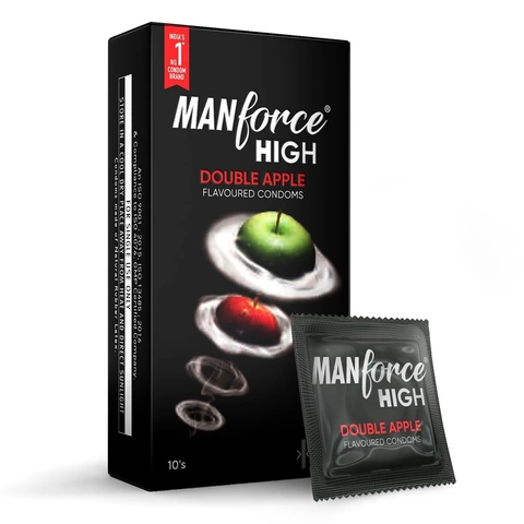 Manforce High Double Apple Condom 10pc 10pc