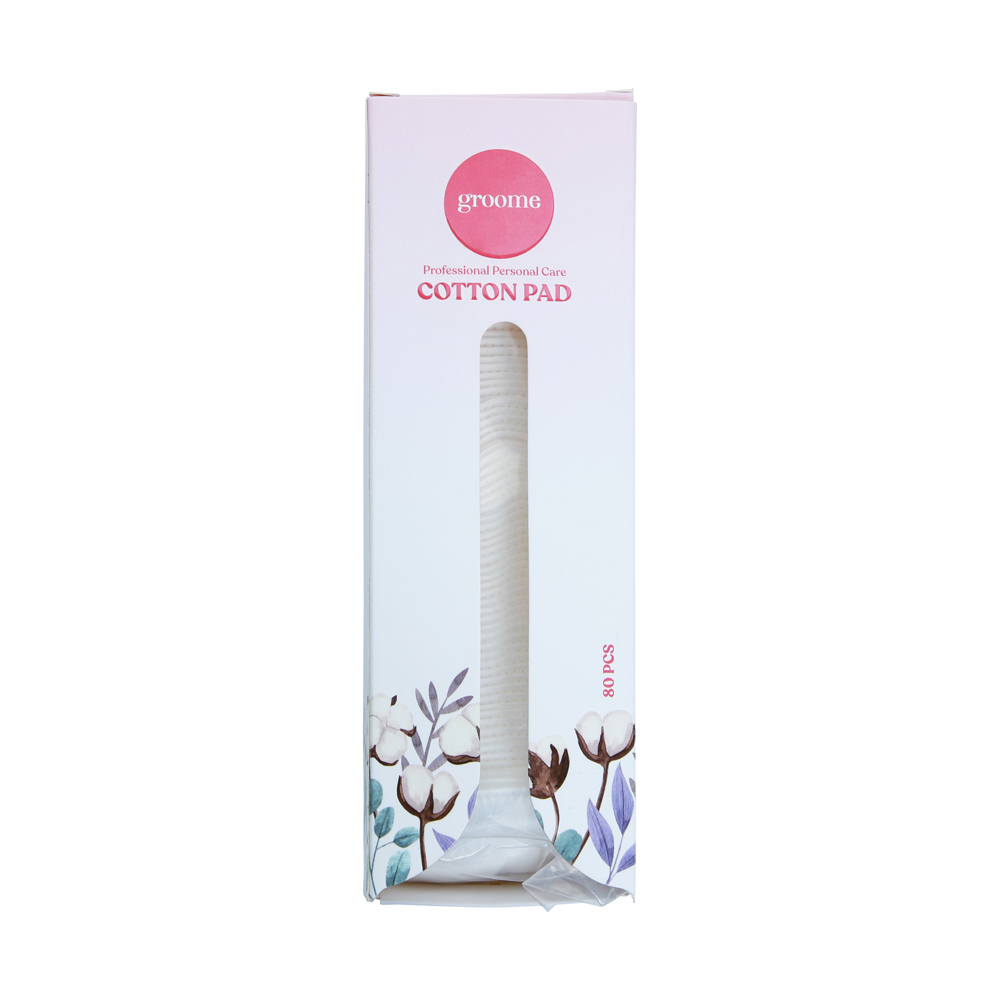 Groome Personal Care Cotton Pad 80pc 80pc