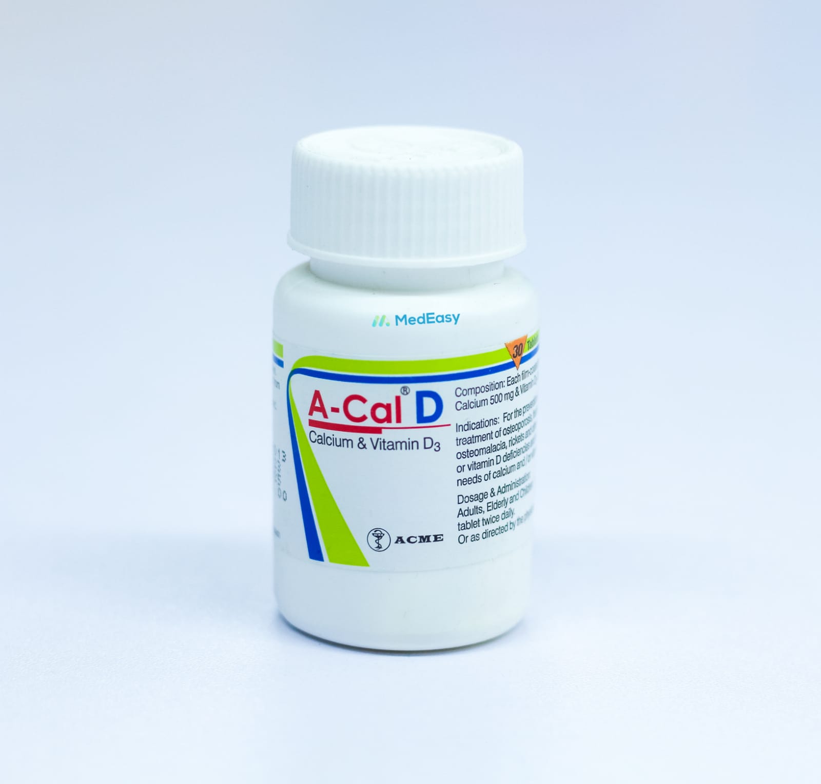 A-Cal D 500 mg+200 IU