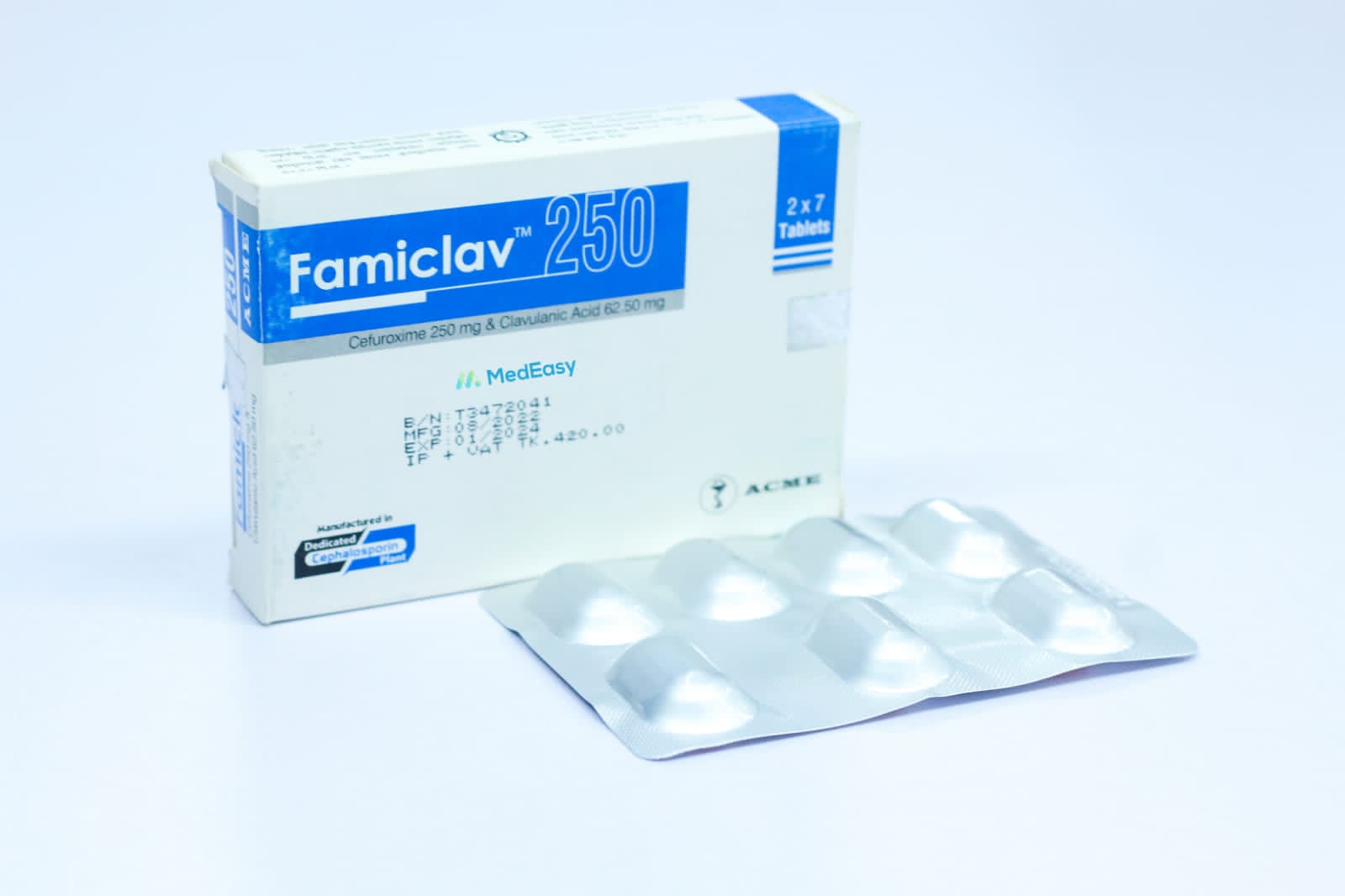 Famiclav 250 mg+62.50 mg