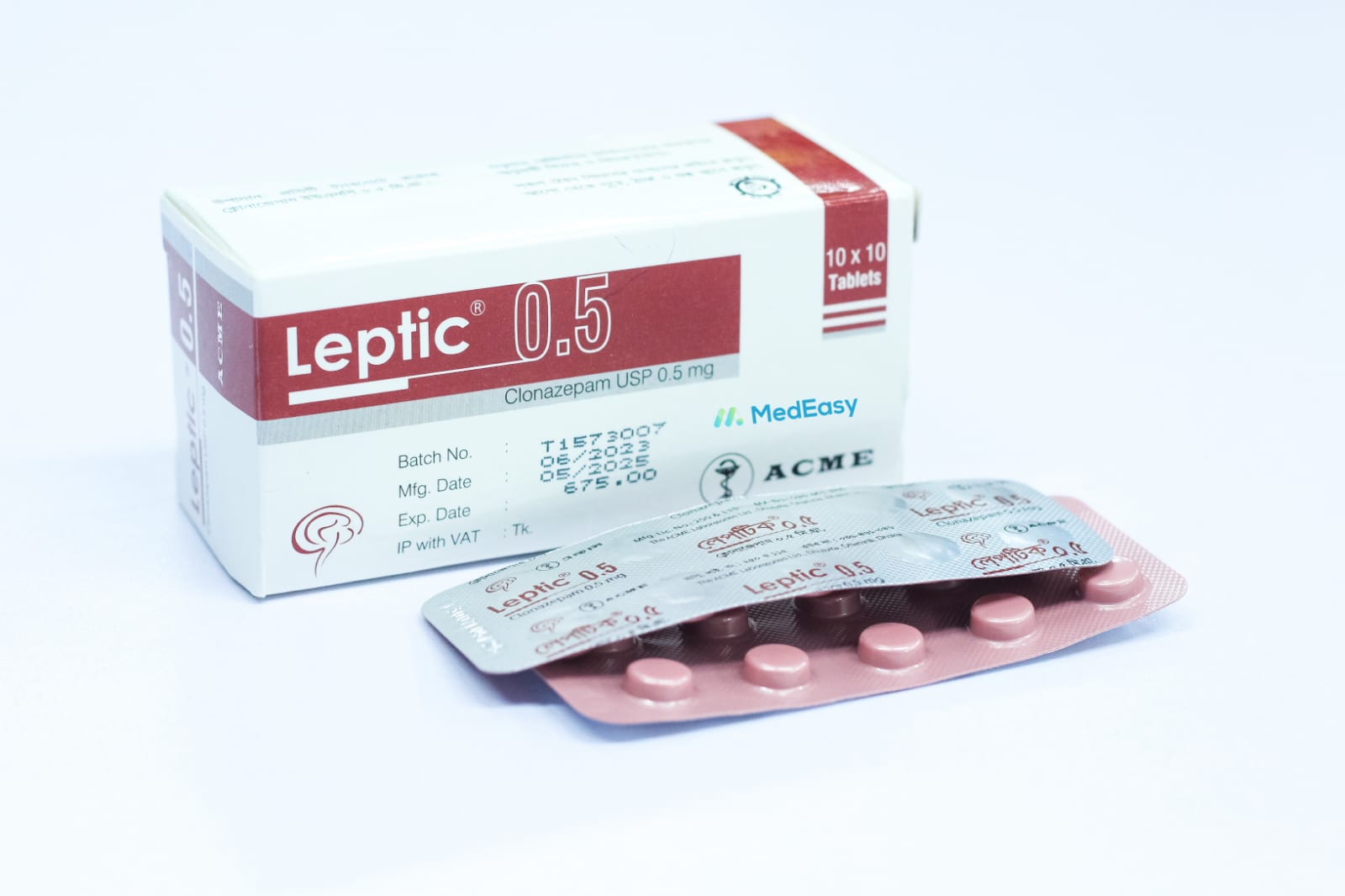 Leptic 0.5 mg