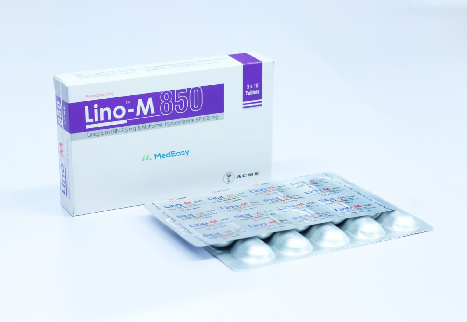 Lino-M 2.5 mg+850 mg