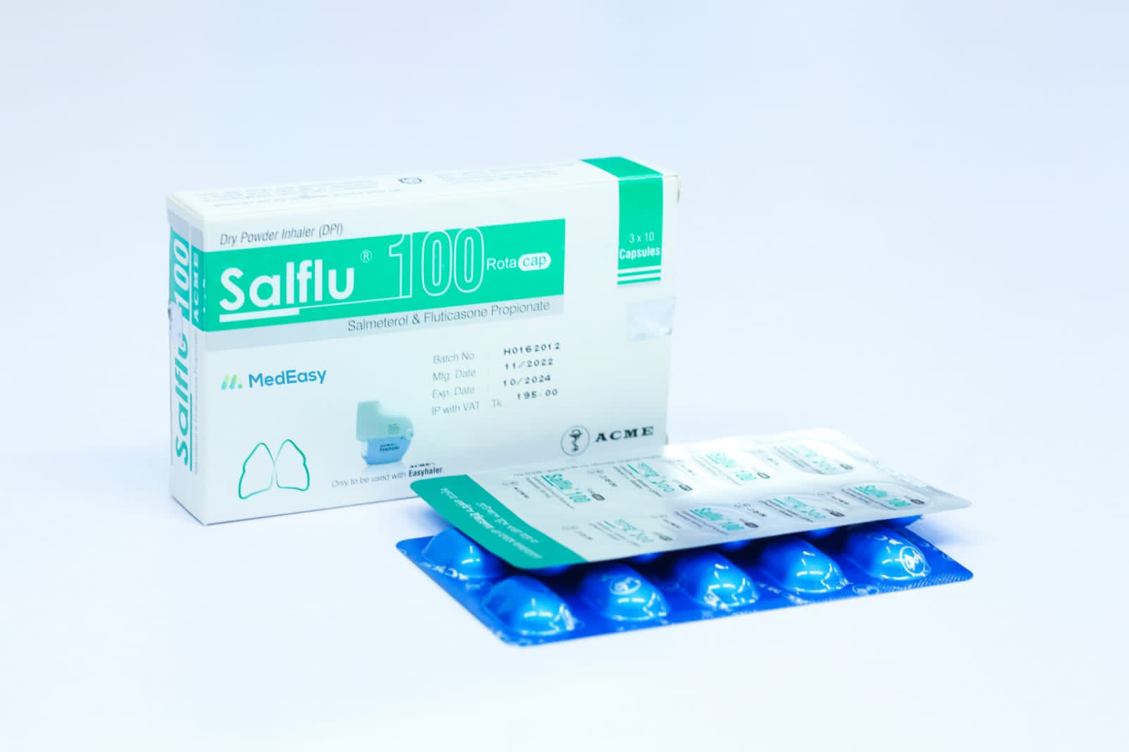 Salflu 50 mcg+100 mcg