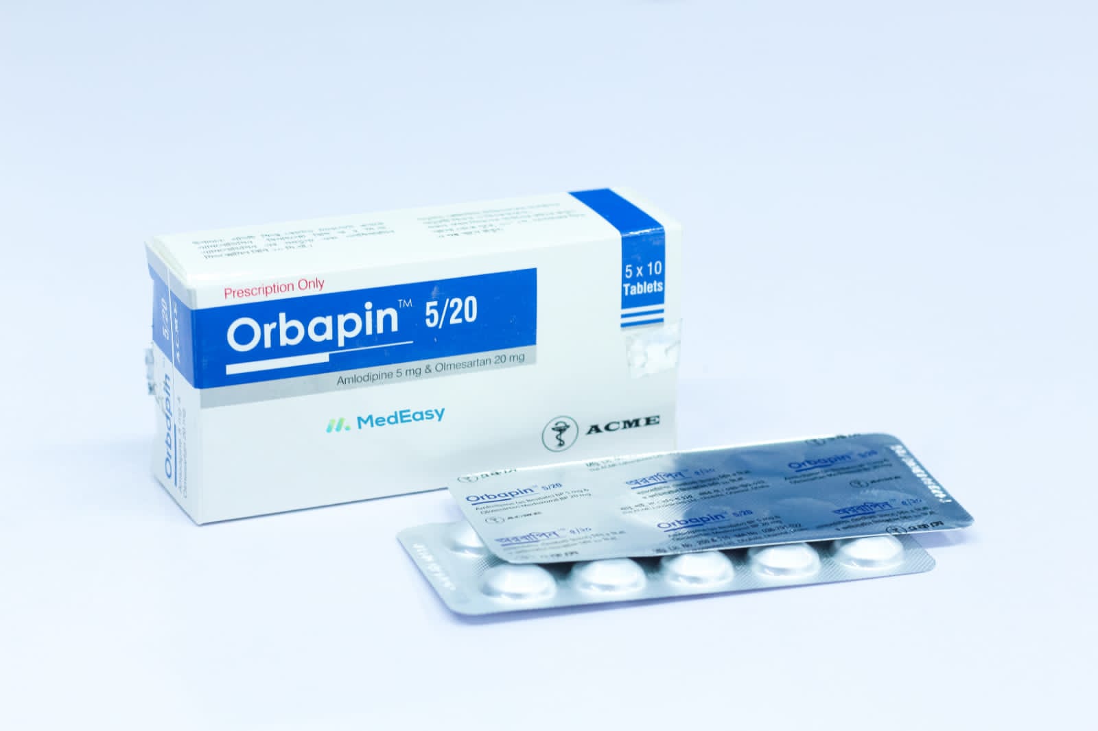 Orbapin 5 mg+20 mg