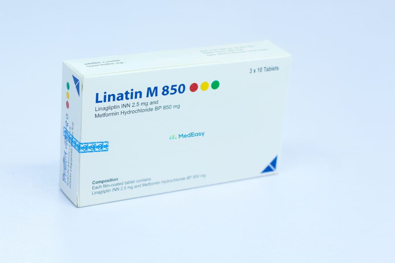 Linatin M 850 2.5 mg+850 mg