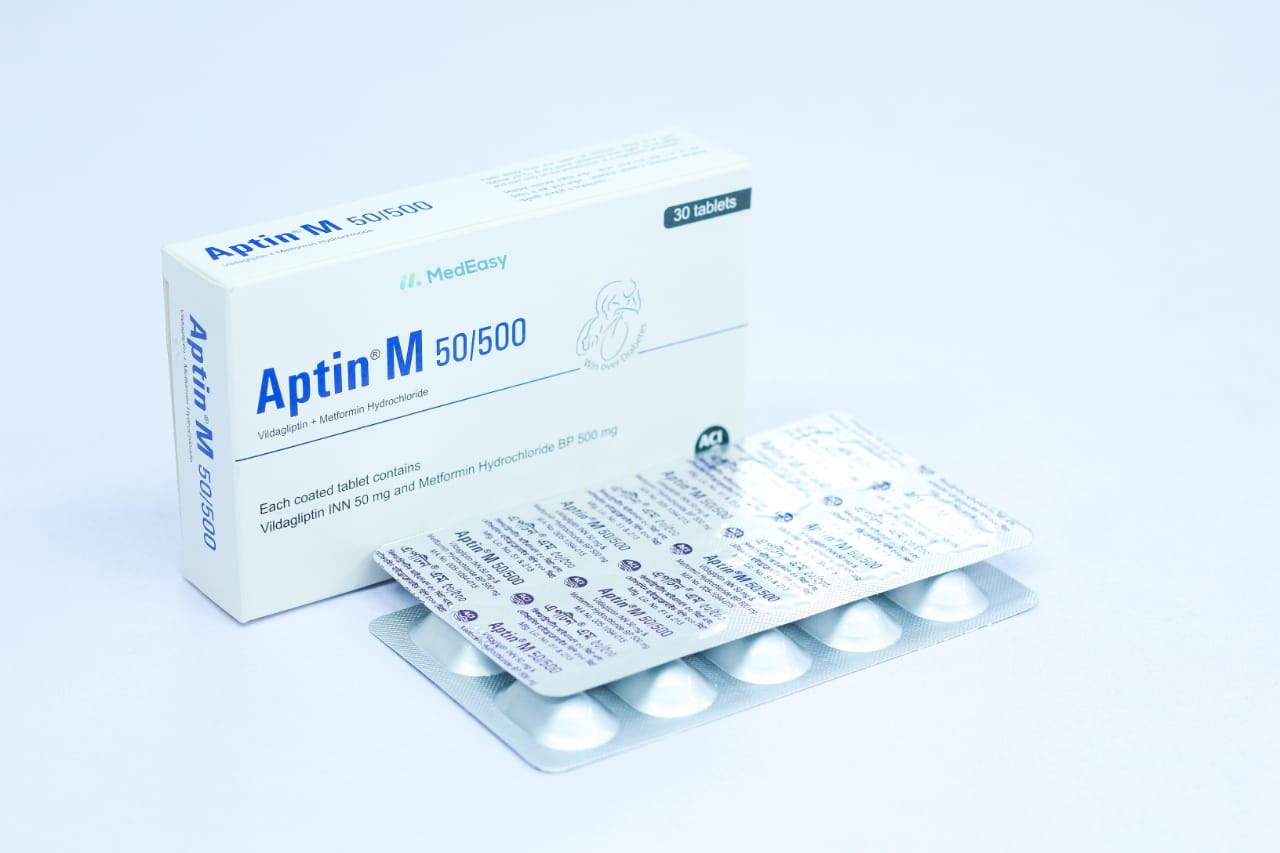 Aptin M 50 mg+500 mg