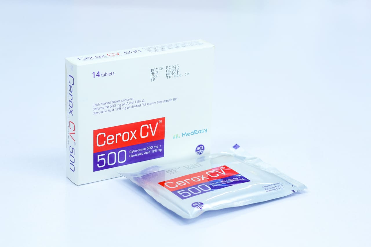 Cerox CV 500 mg+125 mg