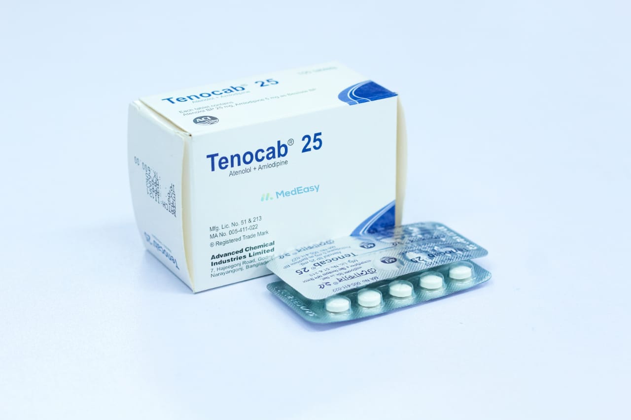 Tenocab 5 mg+25 mg