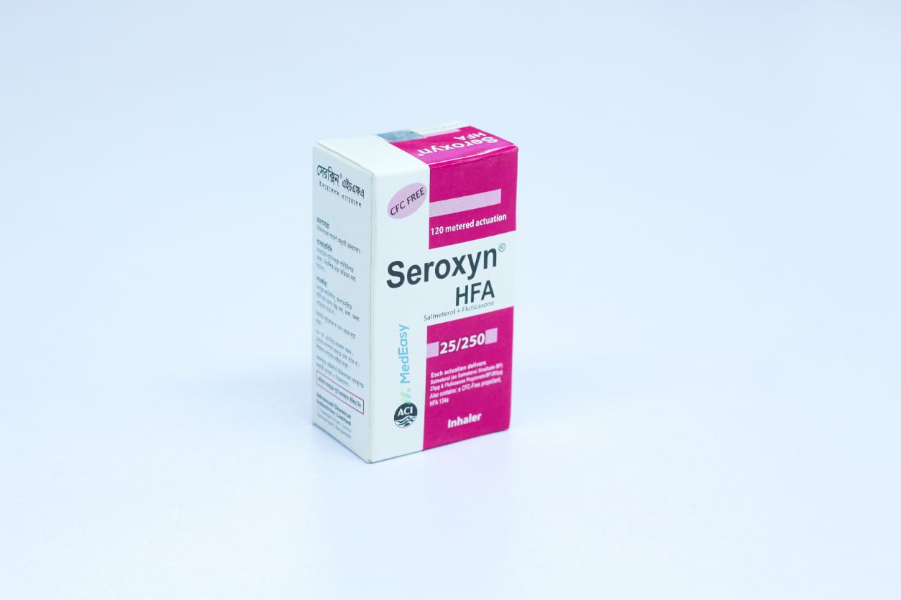 Seroxyn (25 mcg+250 mcg)/puff