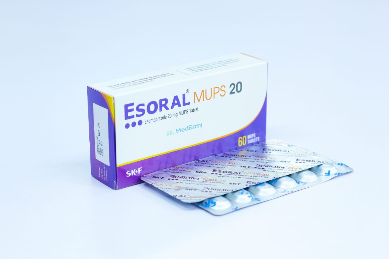 Esoral MUPS 20 mg