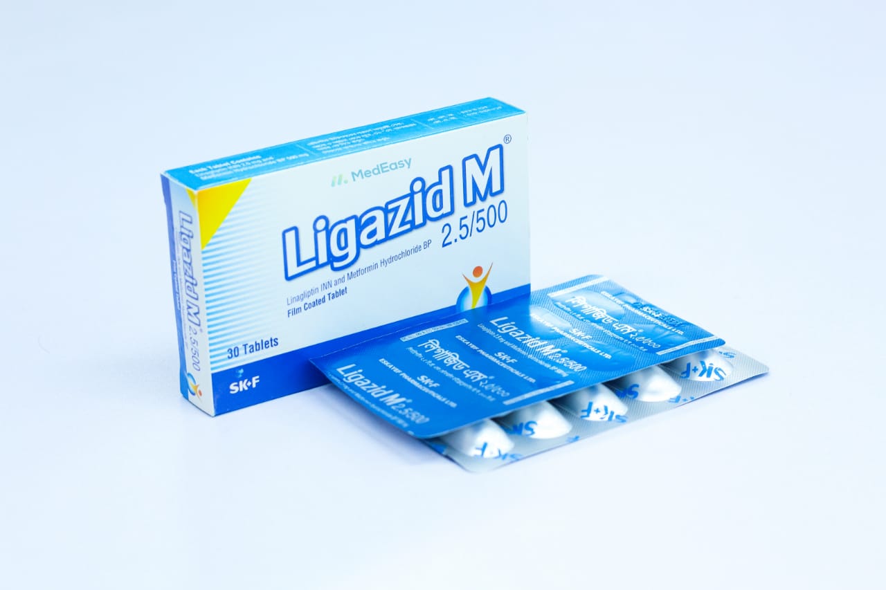 Ligazid M 2.5 mg+500 mg