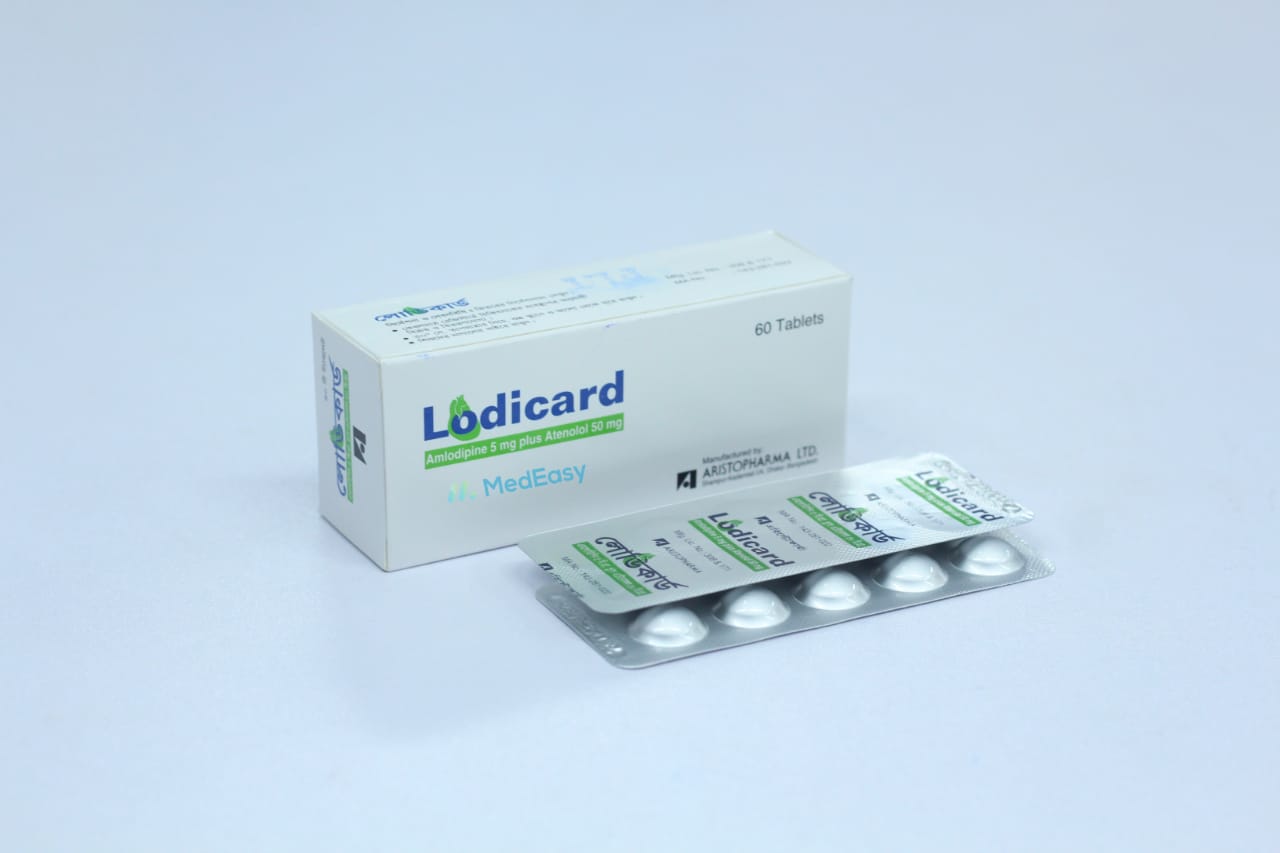 Lodicard 5 mg+50 mg