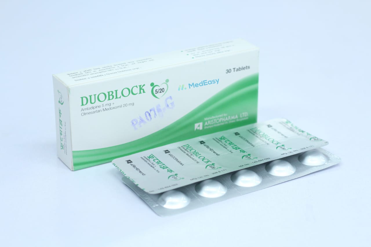 Duoblock 5 mg+20 mg