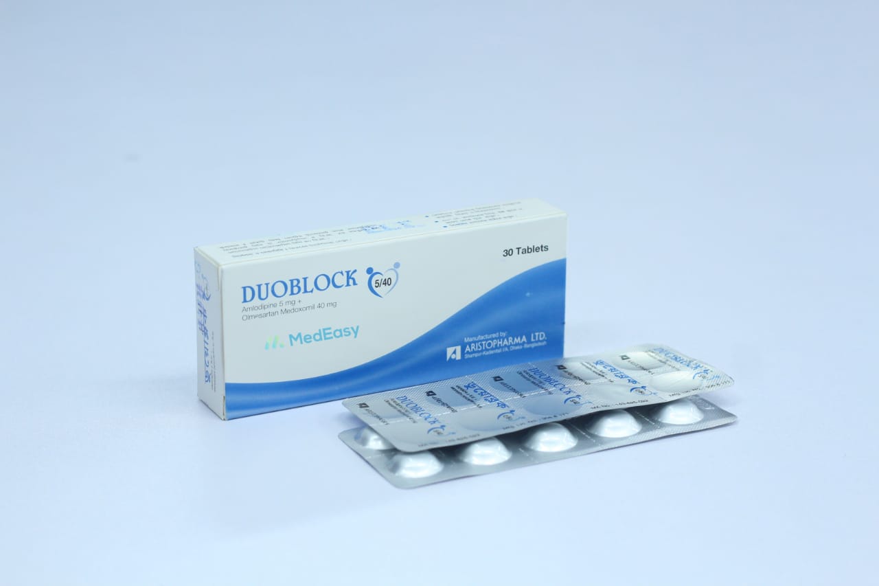 Duoblock 5 mg+40 mg