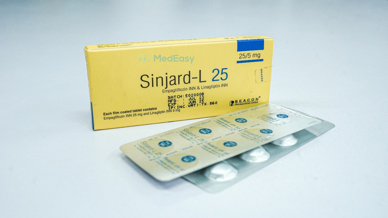 Sinjard-L 25 mg+5 mg