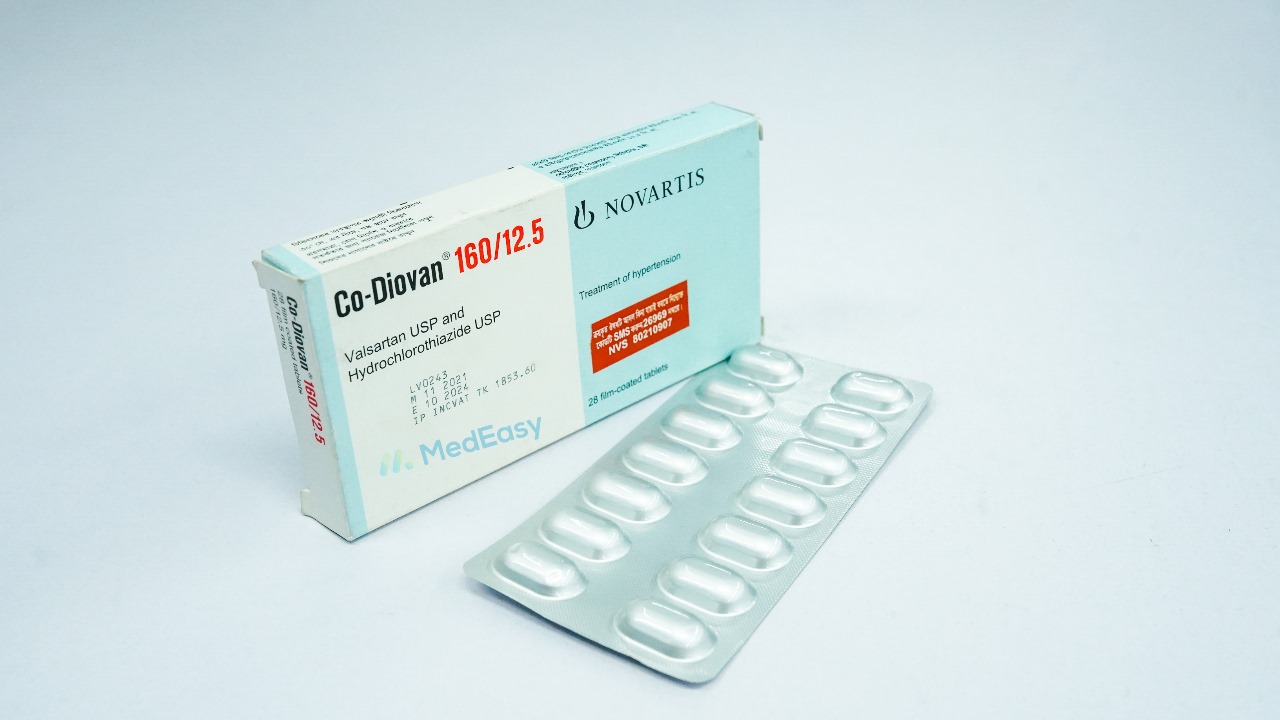 Co-Diovan 160 mg+12.5 mg