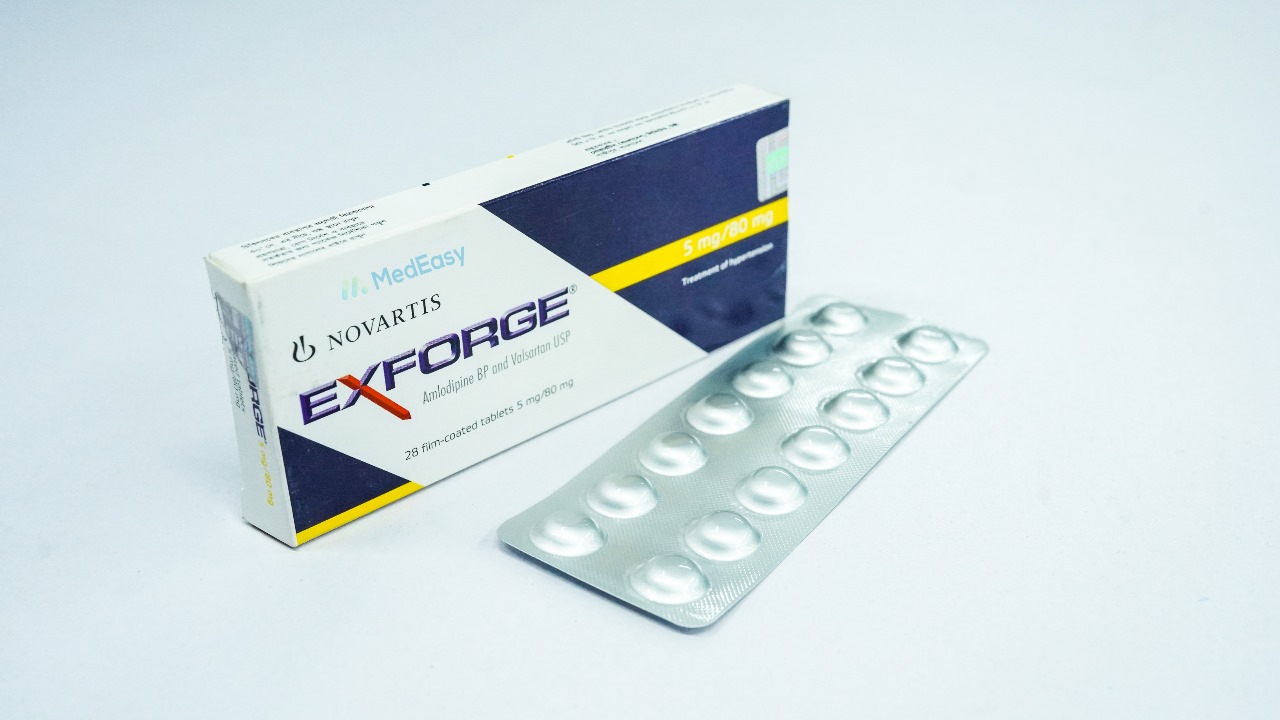 Exforge 5 mg+80 mg