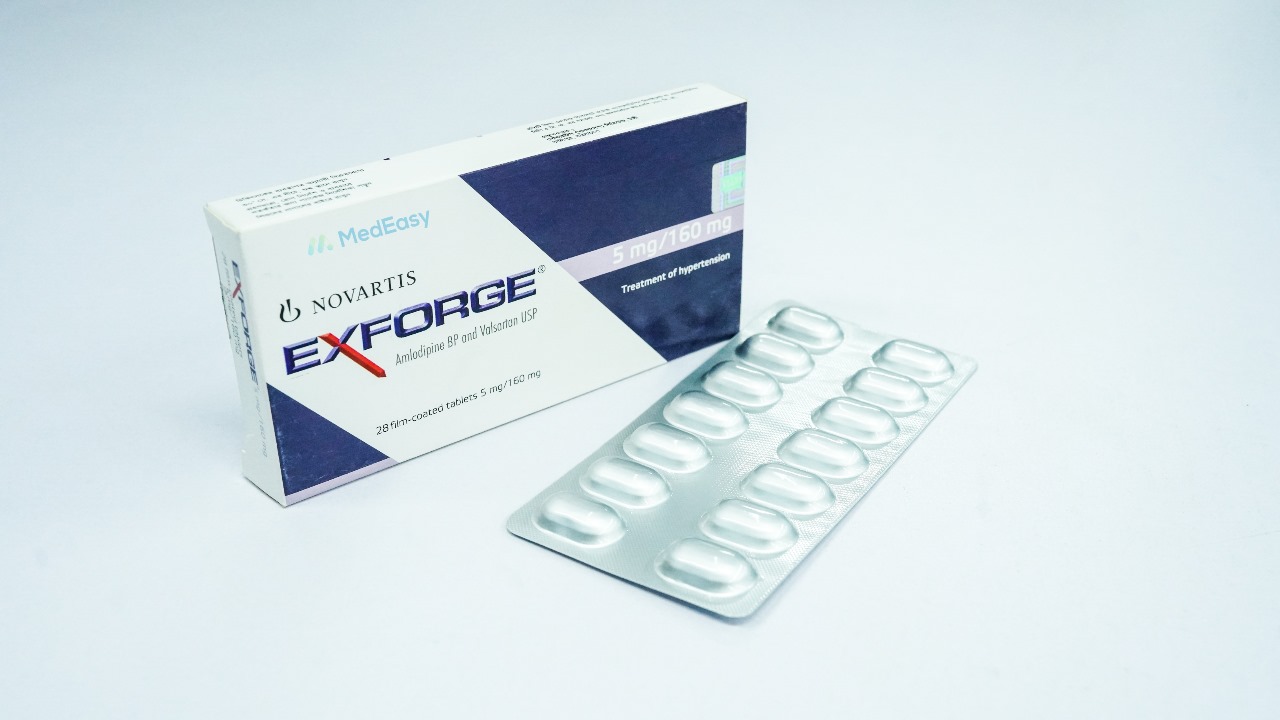Exforge 5 mg+160 mg
