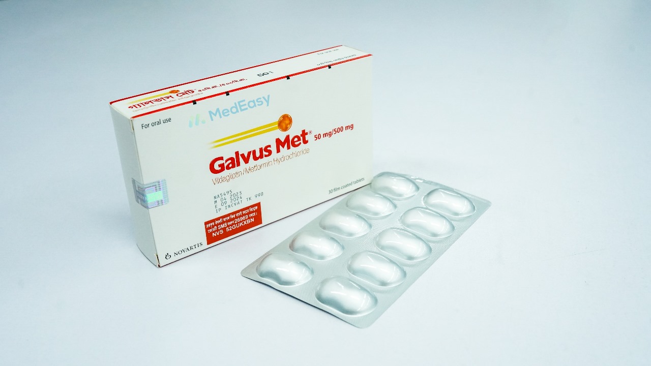 Galvus Met 50 mg+500 mg
